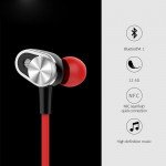 Wholesale Action Magnetic Suction Wireless Bluetooth Headphone with mic E2 (Red)